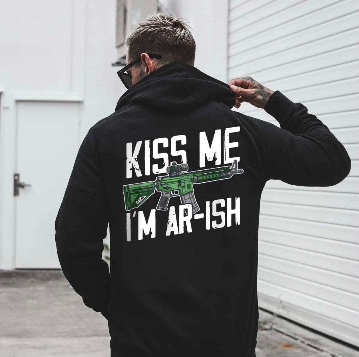 Kiss Me I'm AR-ish Funny T-Shirt/Sweatshirt/Hoodie