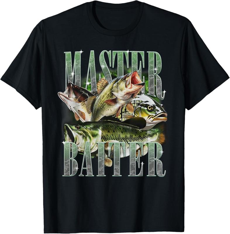 Master Baiter Bass Funny Fishing Fisher T-Shirt/Sweatshirt/Hoodie