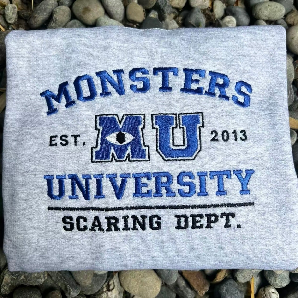 Monsters University Embroidered T-Shirt/Sweatshirt/Hoodie