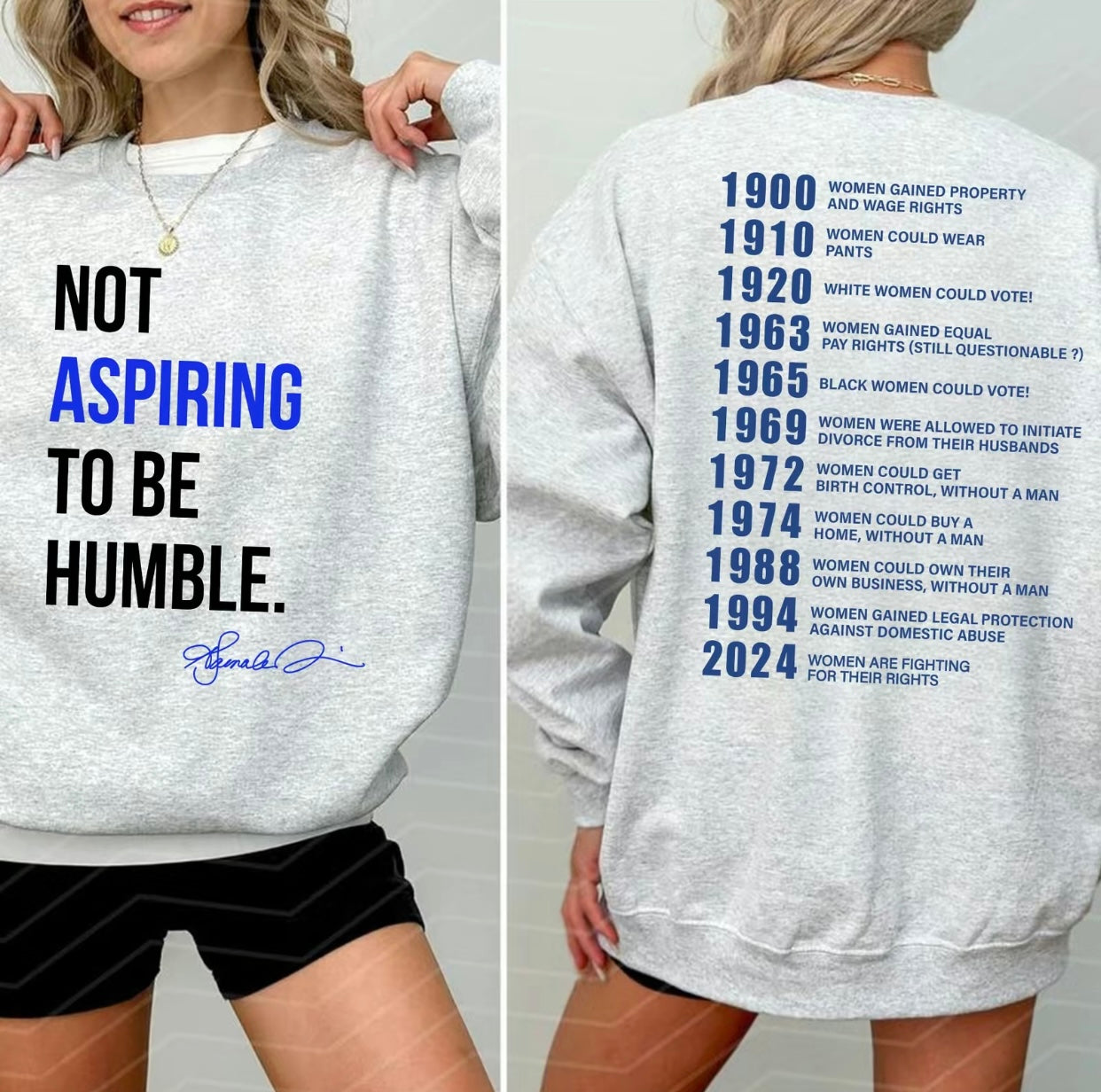 Not Aspiring to be Humble T-Shirt/Sweatshirt/Hoodie