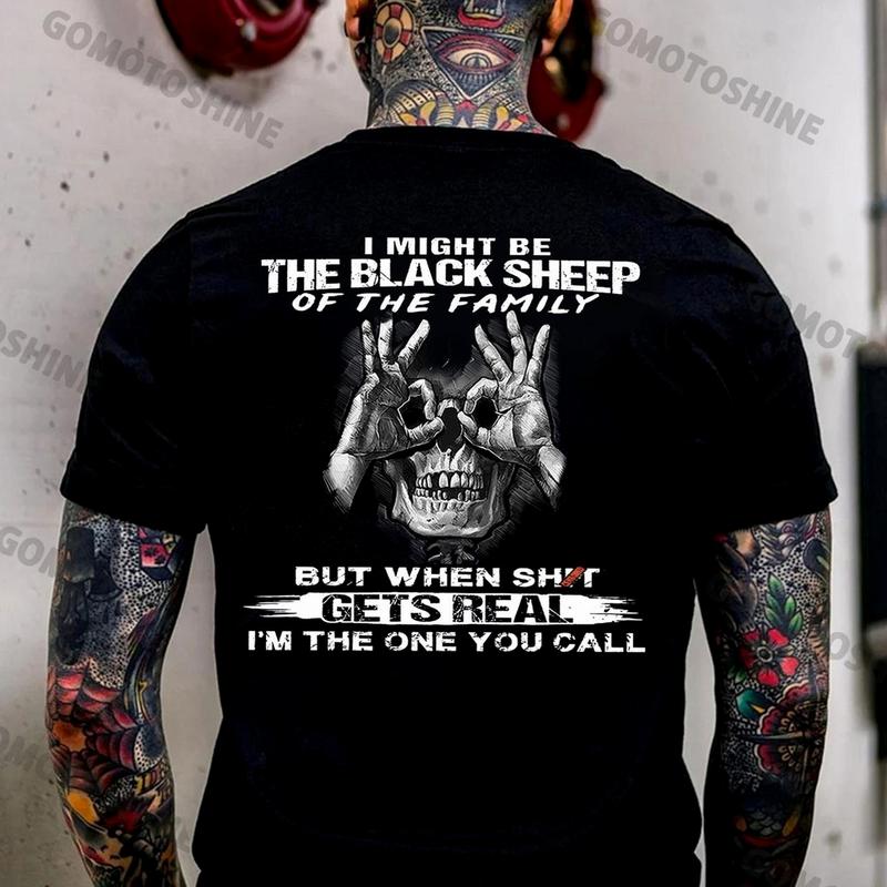 I Might Be The Black Sheep of the Family Skull T-Shirt/Sweatshirt/Hoodie