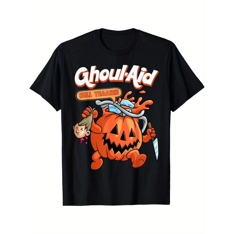 Halloween Ghoul Aid Pumpkin Graphic T-Shirt/Sweatshirt/Hoodie