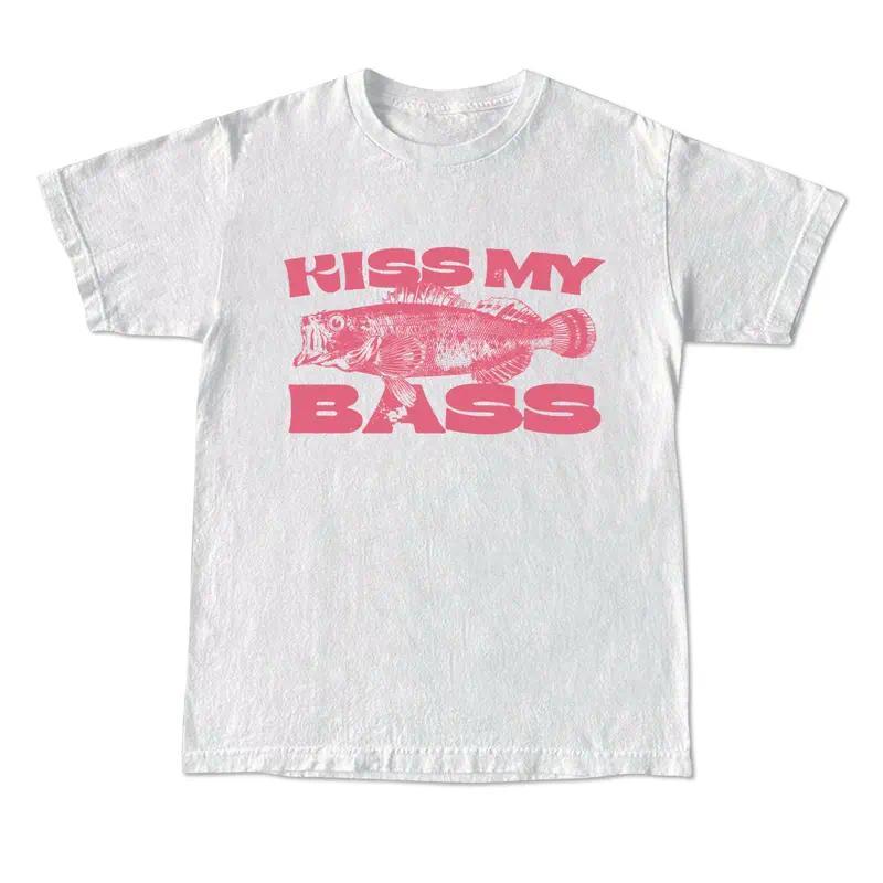 Kiss My Bass Vintage Style Fishing T-Shirt/Sweatshirt/Hoodie