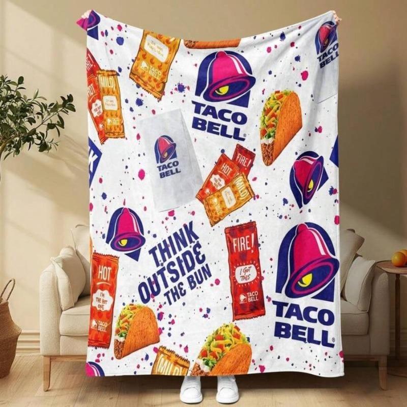 Taco Bell Think Outside The Bun Blanket