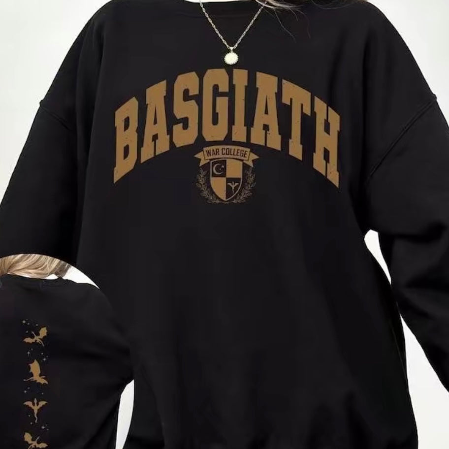 Basgiath Fourth Wing Custom Graphic Printed T-Shirt/Sweatshirt/Hoodie