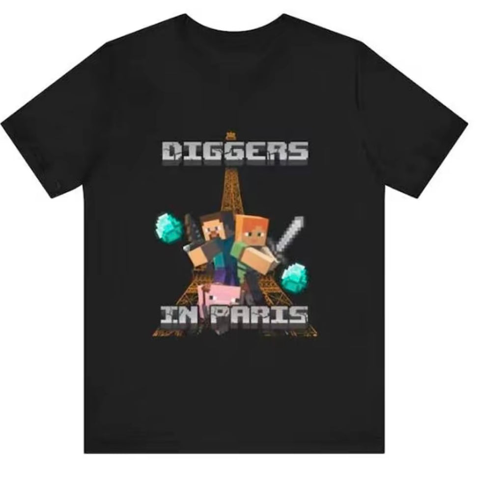 Minecraft Game Graphic Series T-Shirt/Sweatshirt/Hoodie