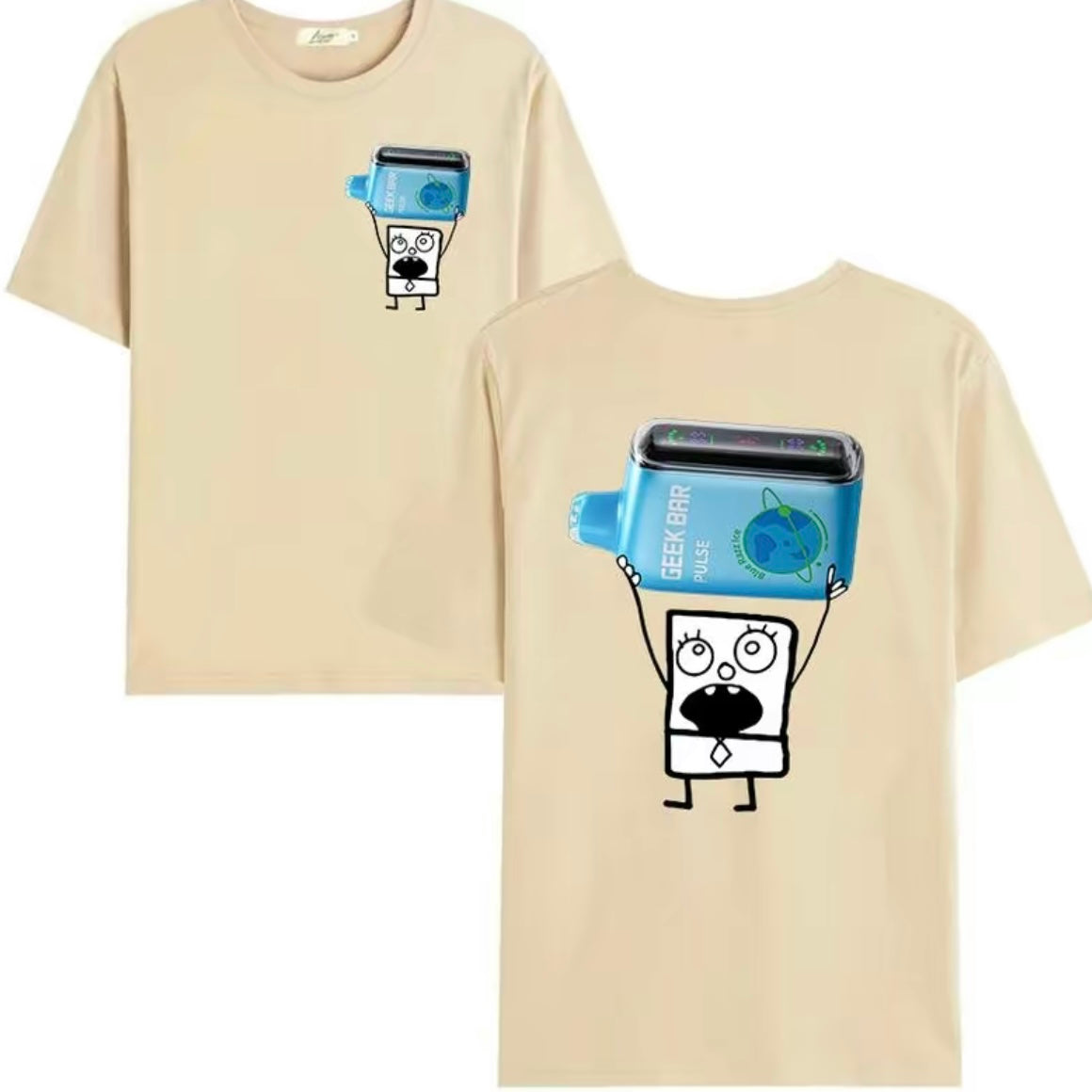 Doodlebob Aesthetic Funny Graphic Meme T-Shirt/Sweatshirt/Hoodie