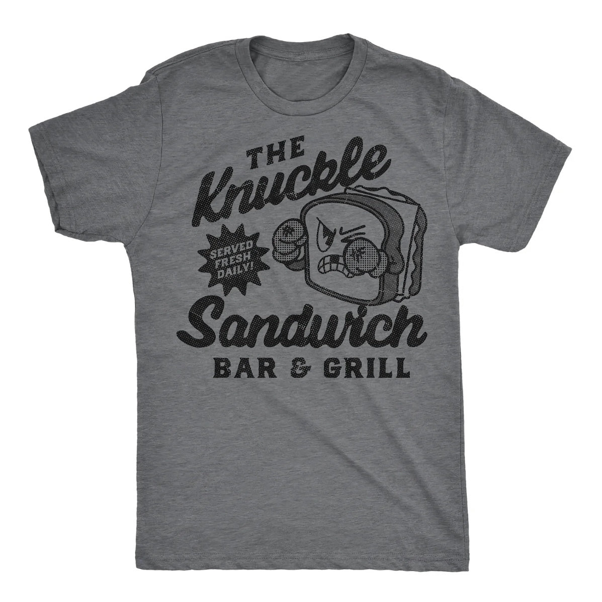 The Knuckle Sandwich Bar and Grill Funny T-Shirt/Sweatshirt/Hoodie