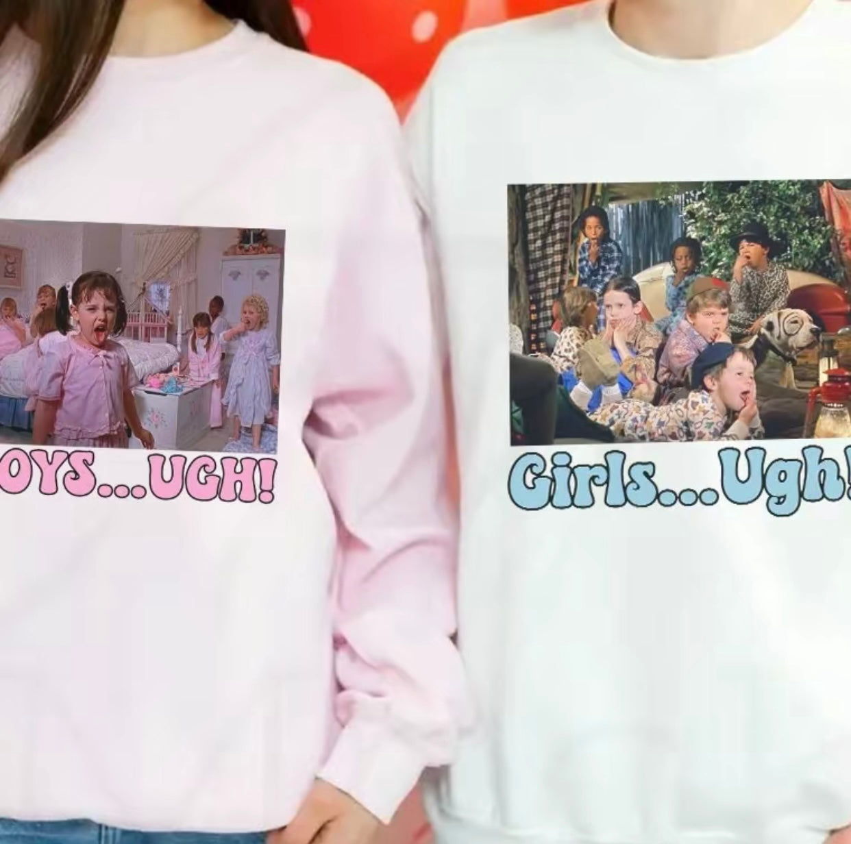 Boys Ugh Girls Ugh Funny Valentine's Day T-Shirt/Sweatshirt/Hoodie