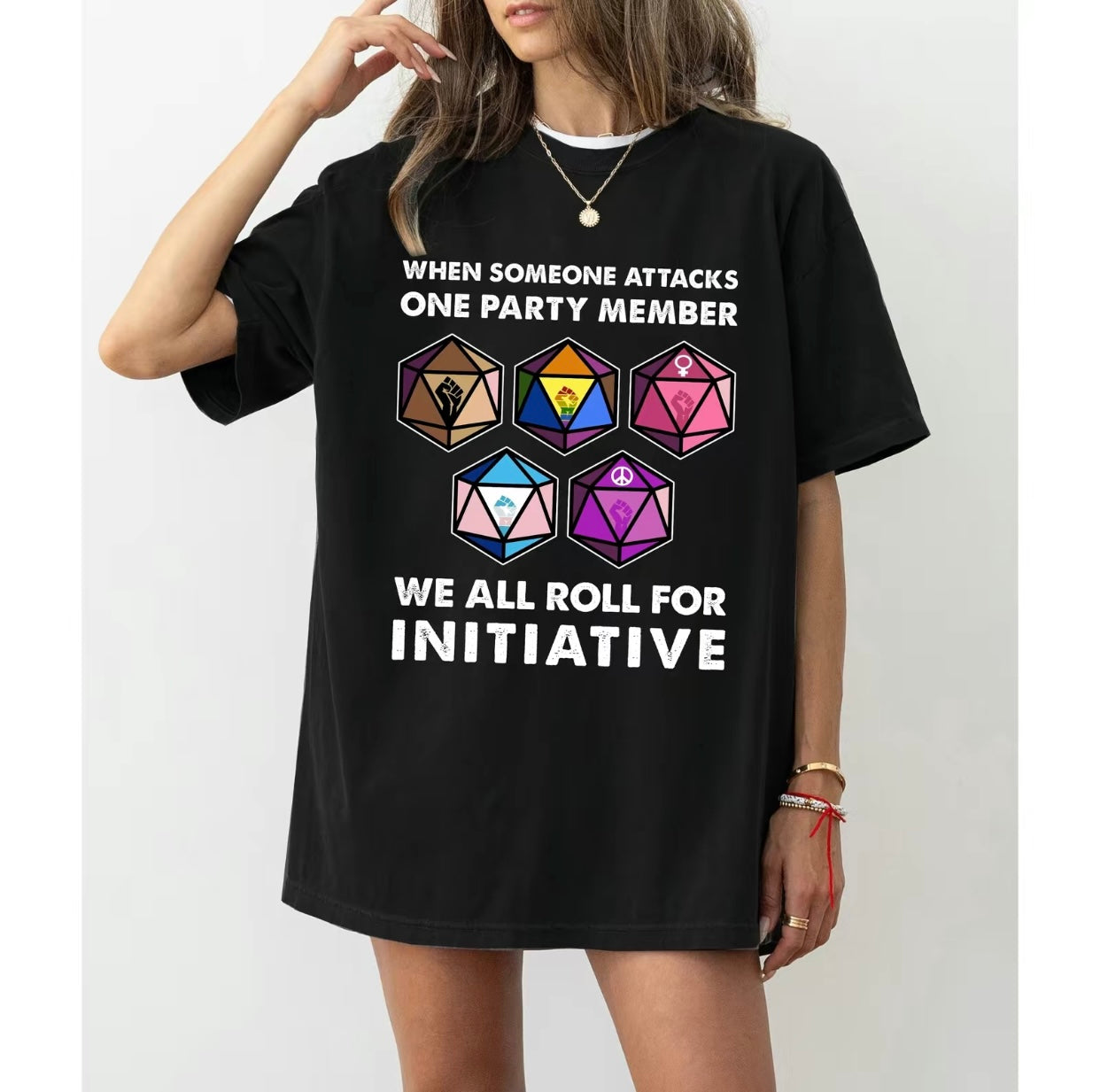Dungeons and Dragons We All Roll For Initiative T-Shirt/Sweatshirt/Hoodie