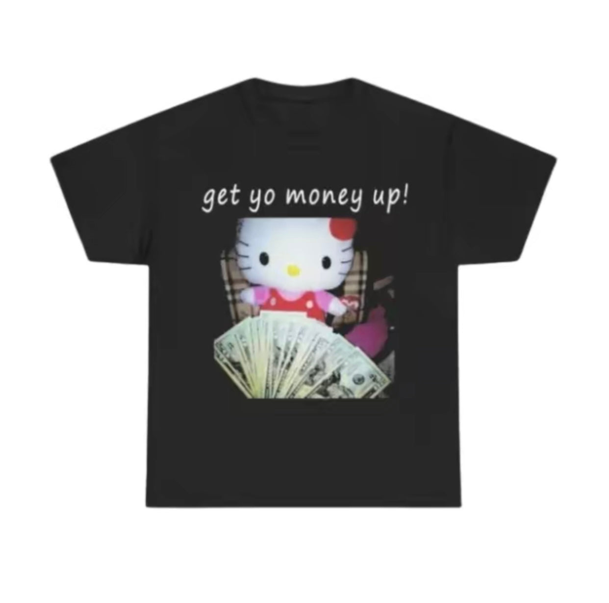 Kitty Cat Get Yo Money Up Y2K T-Shirt/Sweatshirt/Hoodie
