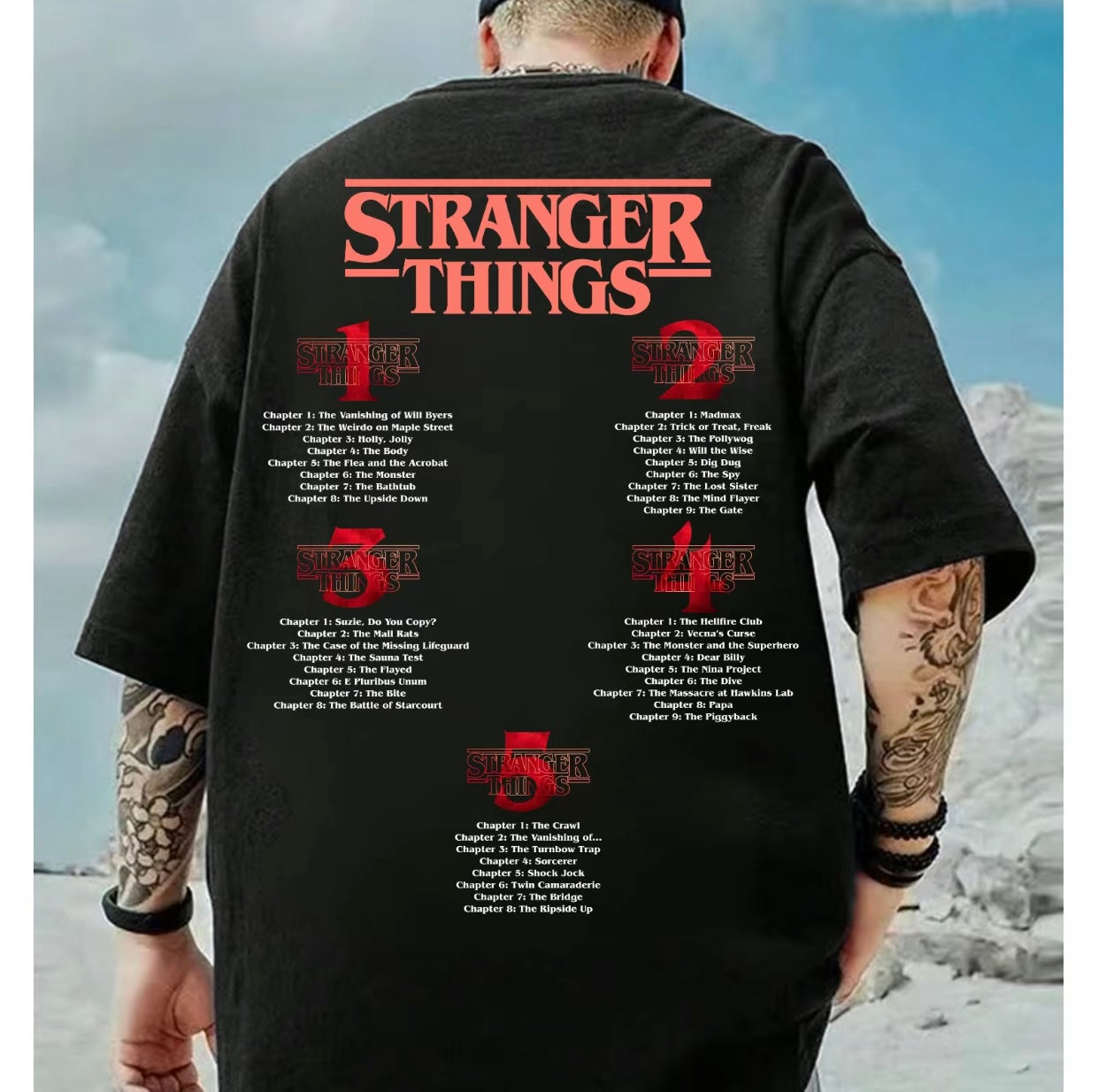 Stranger Things Series Graphic T-Shirt/Sweatshirt/Hoodie