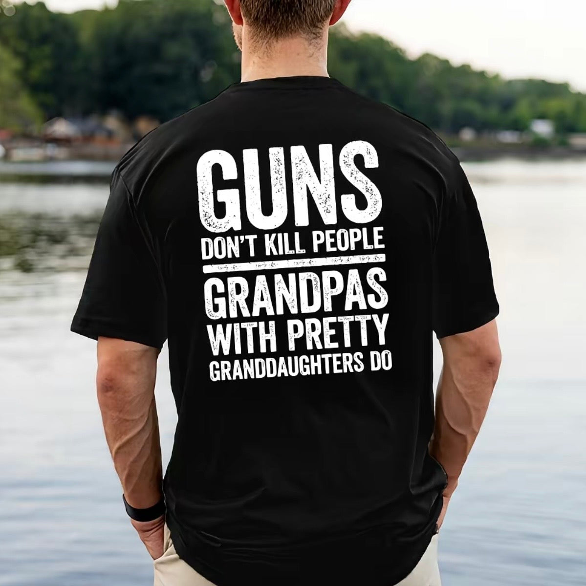 Guns Don't Kill People Funny Series T-Shirt/Sweatshirt/Hoodie