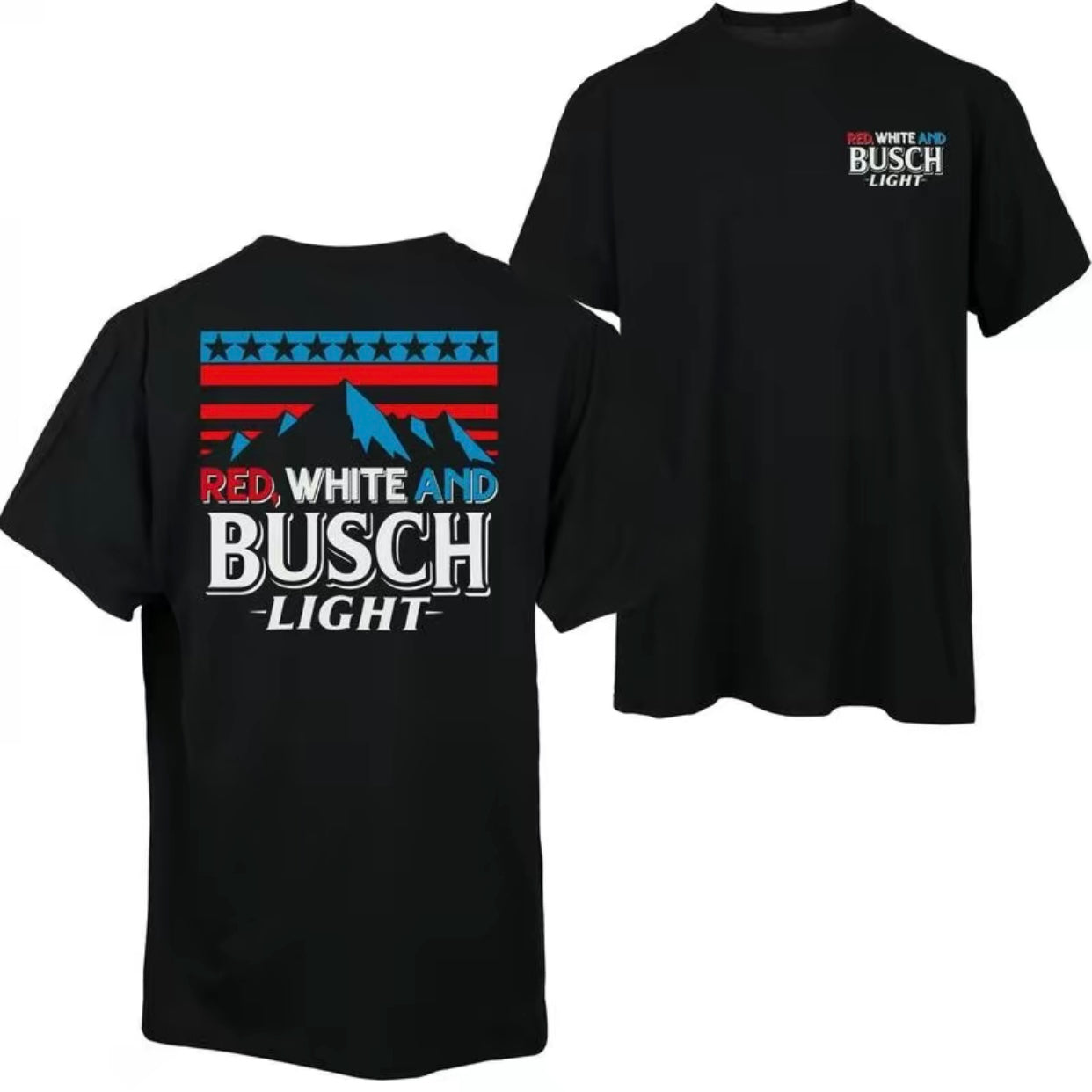 Red White & Busch Light Funny T-Shirt/Sweatshirt/Hoodie