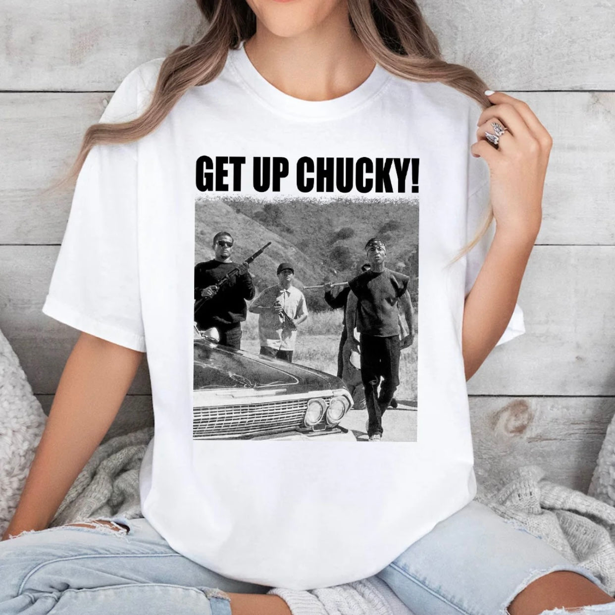 Get Up Chucky T-Shirt/Sweatshirt/Hoodie
