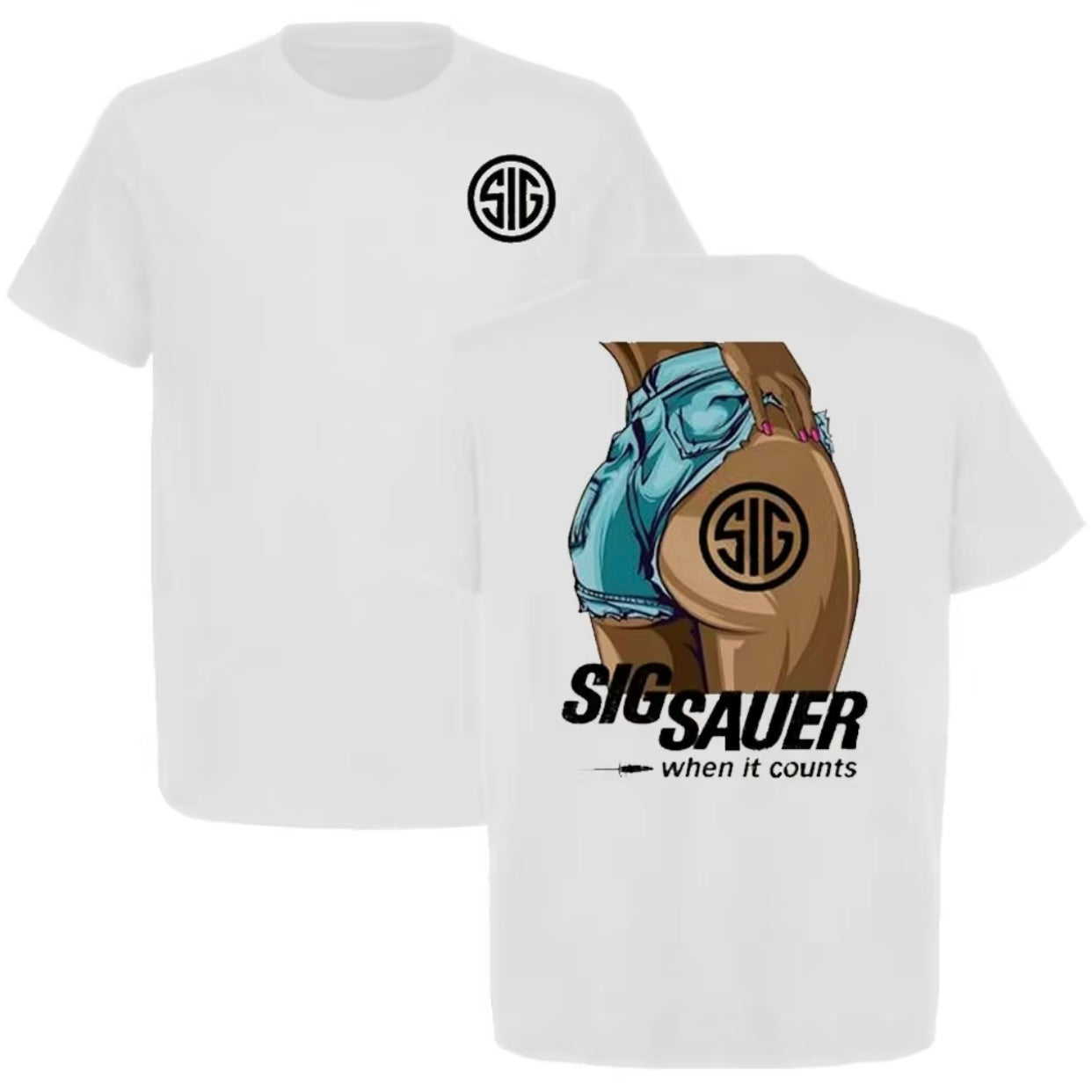 Sig Sauer Never Settle T-Shirt/Sweatshirt/Hoodie