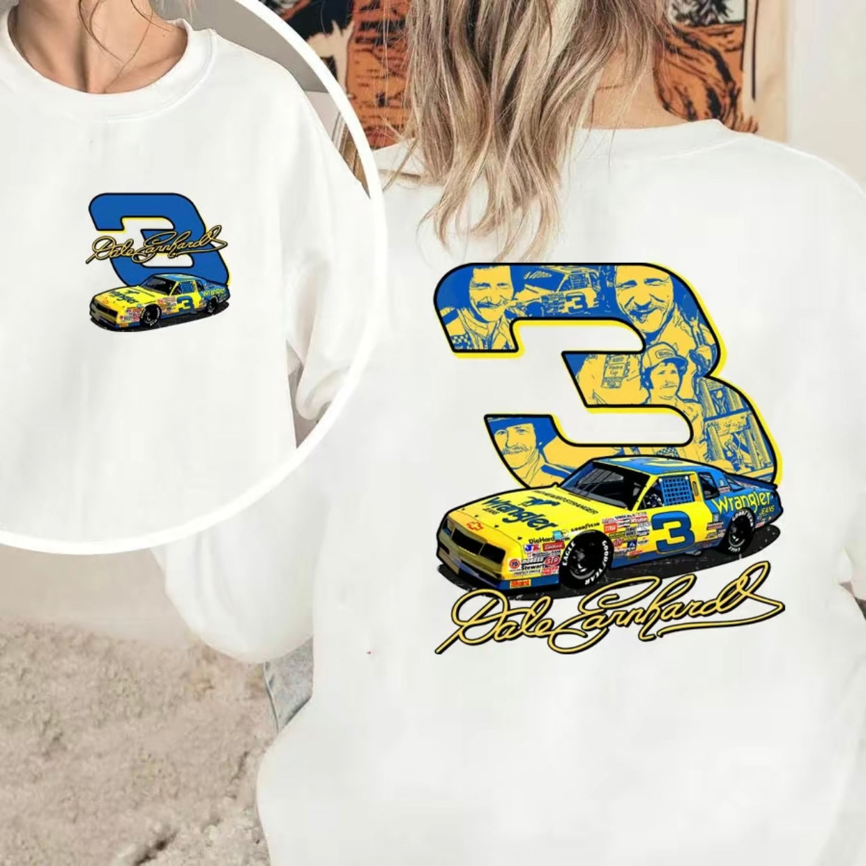Dale Earnhardt 03 90s Seires T-Shirt/Sweatshirt/Hoodie