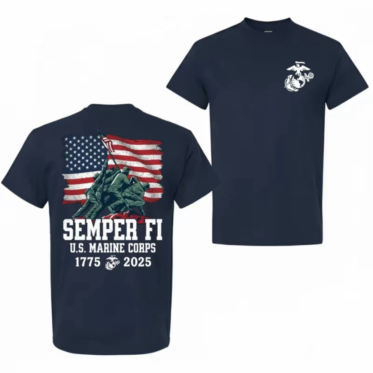 Semper Fi USMC 250th Birthday T-Shirt/Sweatshirt/Hoodie