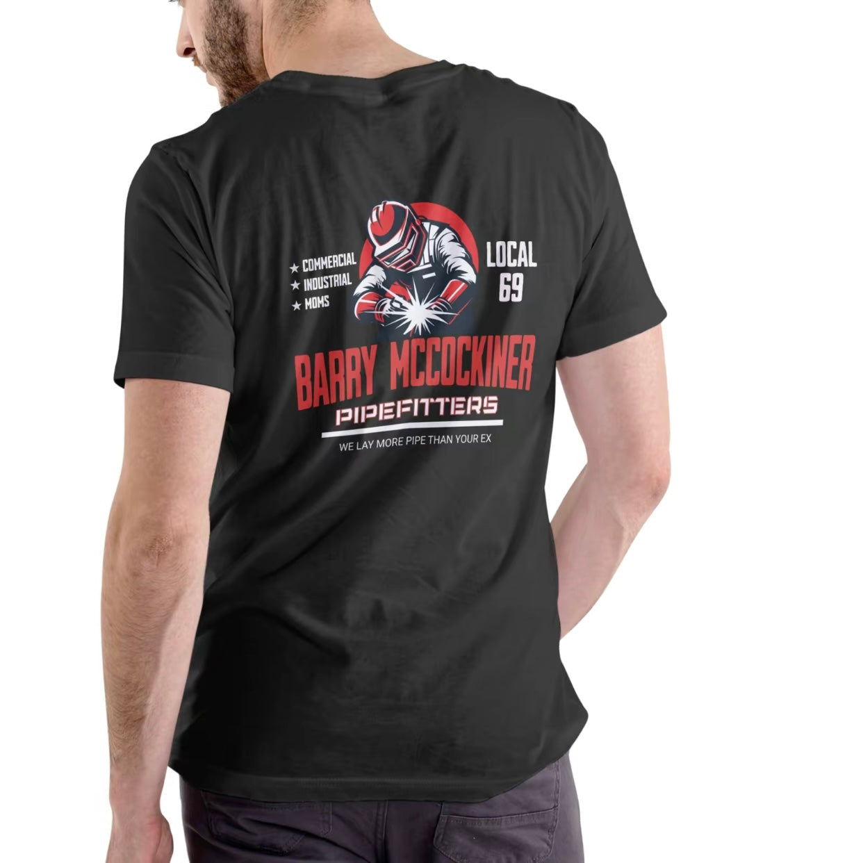 Barry Mccockiner Pipefitters Local 69 Funny T-Shirt/Sweatshirt/Hoodie