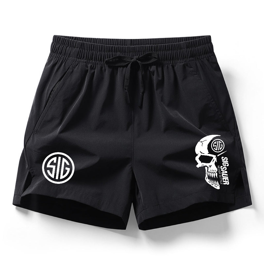 Sig Sauer Never Settle Drawstring Waist Shorts