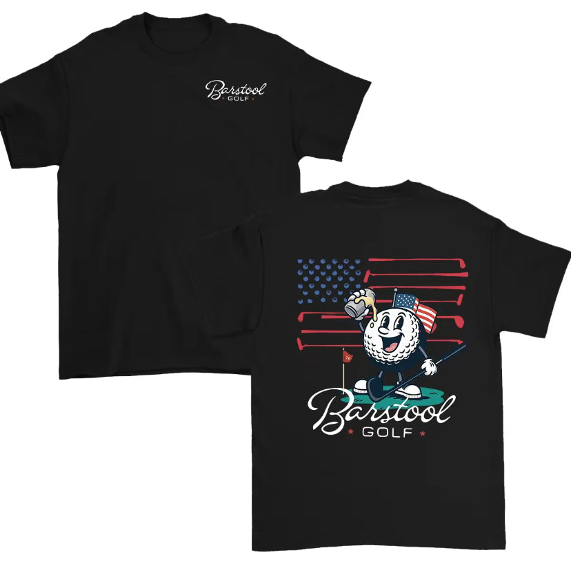 Barstool Golf American Flag T-Shirt/Sweatshirt/Hoodie