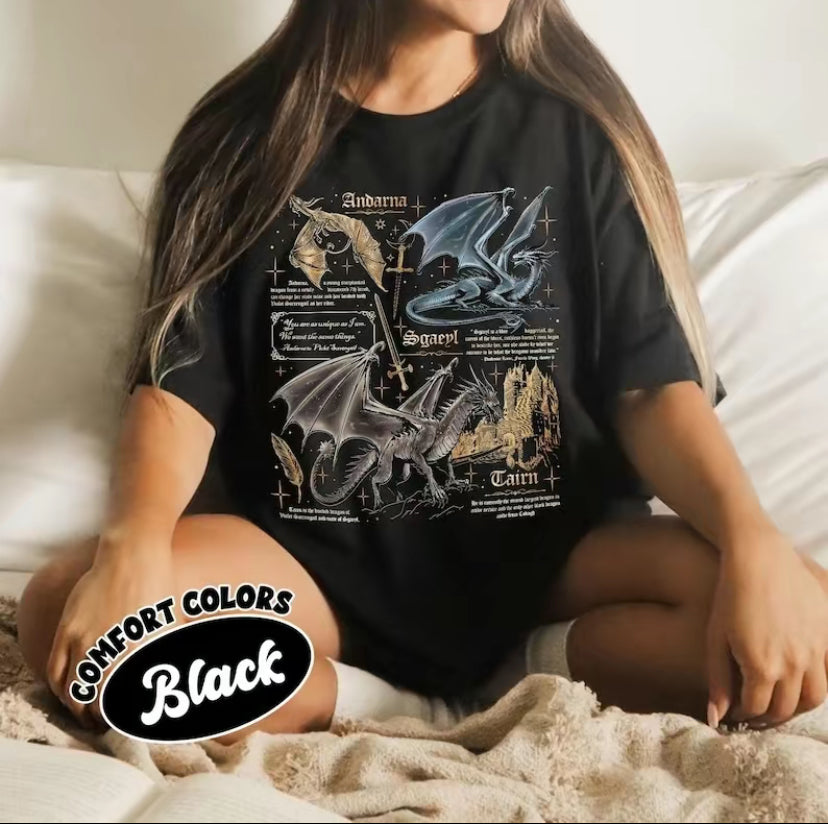 Fourth Wing Dragon T-Shirt/Sweatshirt/Hoodie