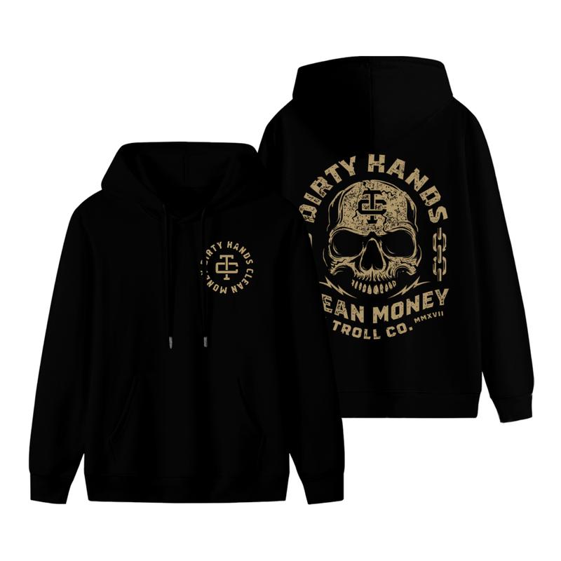 Dirty Hands Clean Money Skull Series T-Shirt/Sweatshirt/Hoodie