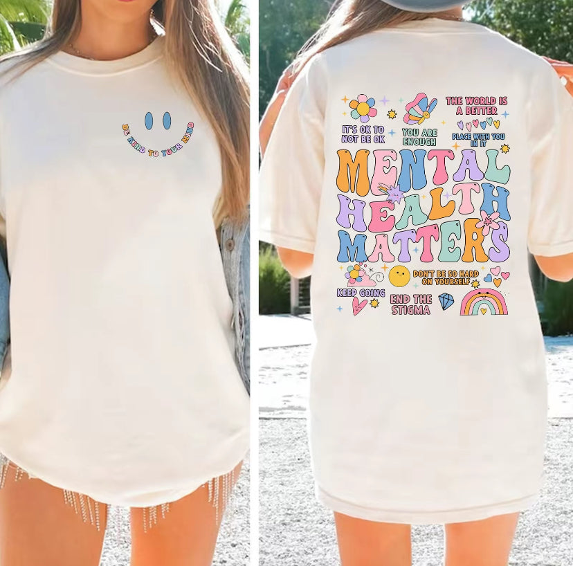 Mental Health Matters T-Shirt/Sweatshirt/Hoodie