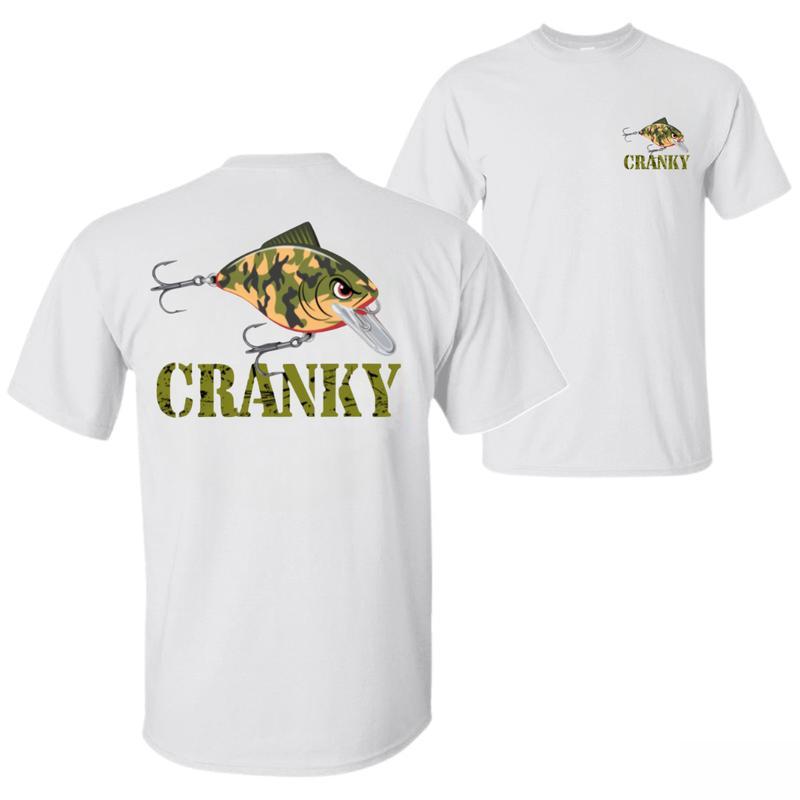 Cranky Camo Bass Fishing Humor T-Shirt/Sweatshirt/Hoodie