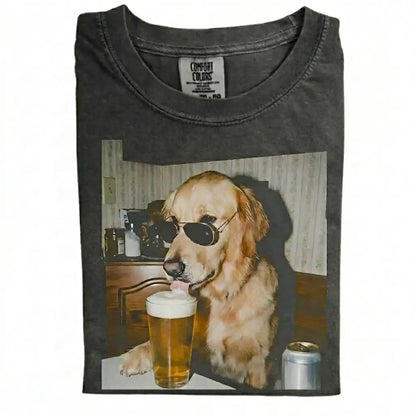 Dog Drinking Beer Meme Gift for Dog Lovers T-Shirt/Sweatshirt/Hoodie
