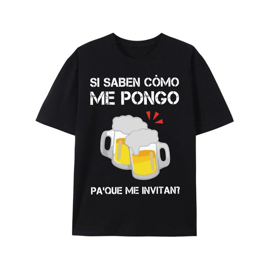 Beer Mug Graphic Humorous Spanish Quote T-Shirt/Sweatshirt/Hoodie