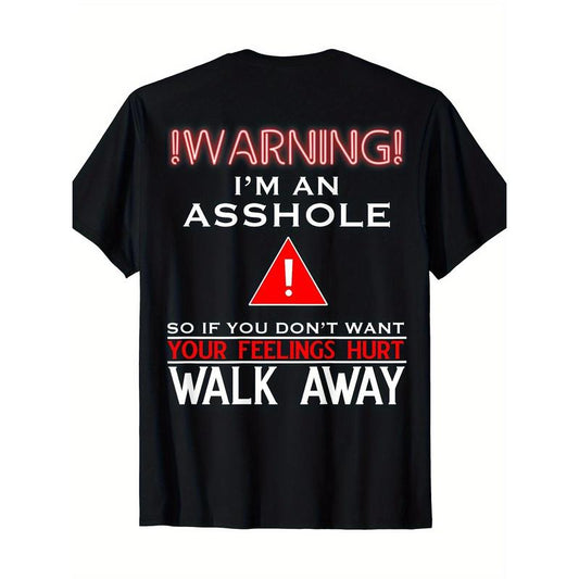Anti Social Warning I'm An A**h0le Funny T-Shirt/Sweatshirt/Hoodie
