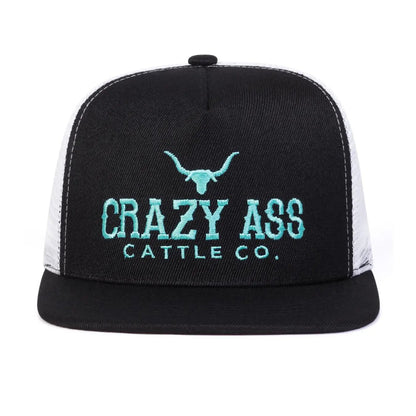 Crazy A** Cow Head Embroidered Hat