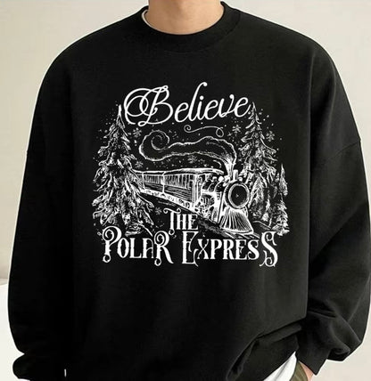 Believe The Polar Express Vintage T-Shirt/Sweatshirt/Hoodie