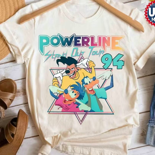 Retro 90s Goofy Movie Powerline T-Shirt/Sweatshirt/Hoodie