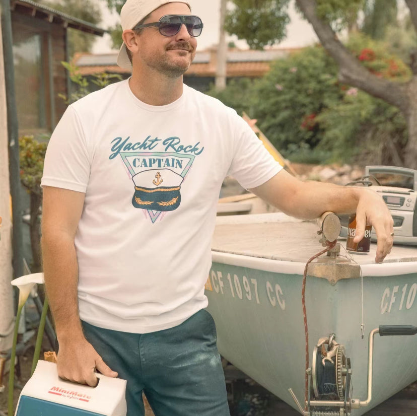 Yacht Rock Captain T-Shirt/Sweatshirt/Hoodie