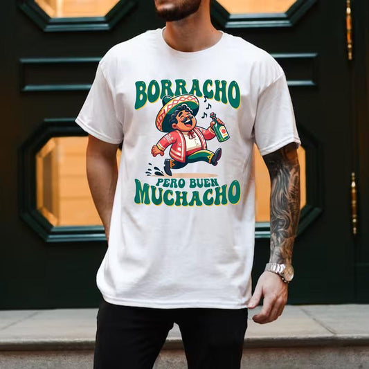 Borracho Pero Buen Muchacho Funny T-Shirt/Sweatshirt/Hoodie