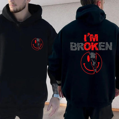 I'm Broken Horror Smile Face T-Shirt/Sweatshirt/Hoodie