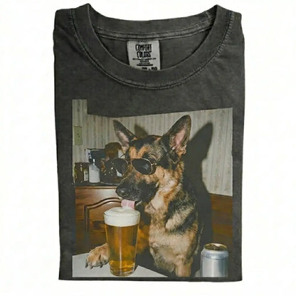 Dog Drinking Beer Meme Gift for Dog Lovers T-Shirt/Sweatshirt/Hoodie