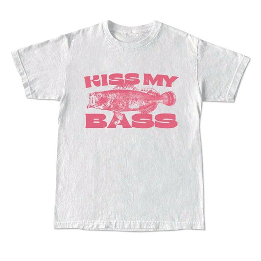 Kiss My Bass Vintage Style Fishing T-Shirt/Sweatshirt/Hoodie
