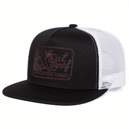 Eat Beef Bull's Head Hat
