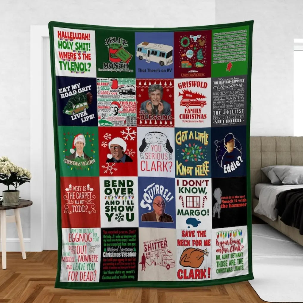Christmas Vacation Griswold Family Funny Blanket