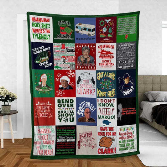 Christmas Vacation Griswold Family Funny Blanket