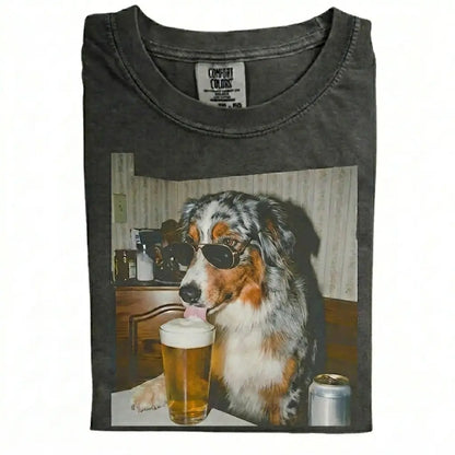 Dog Drinking Beer Meme Gift for Dog Lovers T-Shirt/Sweatshirt/Hoodie
