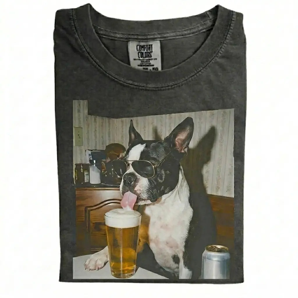 Dog Drinking Beer Meme Gift for Dog Lovers T-Shirt/Sweatshirt/Hoodie