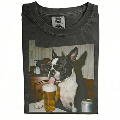 Dog Drinking Beer Meme Gift for Dog Lovers T-Shirt/Sweatshirt/Hoodie