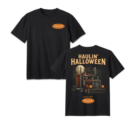 Peterbilt Haulin' Halloween Truck Design T-Shirt/Sweatshirt/Hoodie