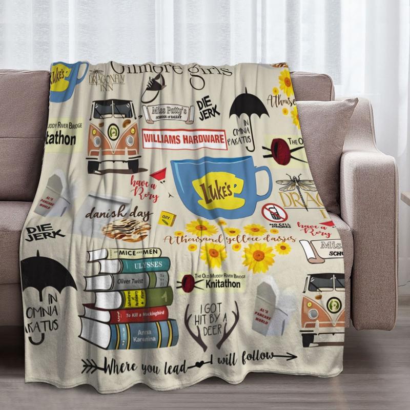 Gilmore Girls Stars Hollow Blanket