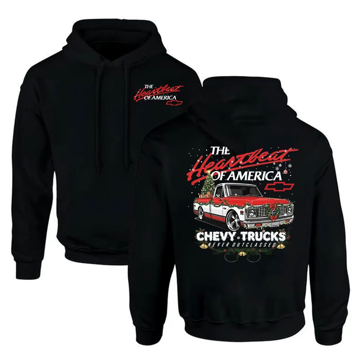 Chevy The Heartbeat of America Christmas T-Shirt/Sweatshirt/Hoodie