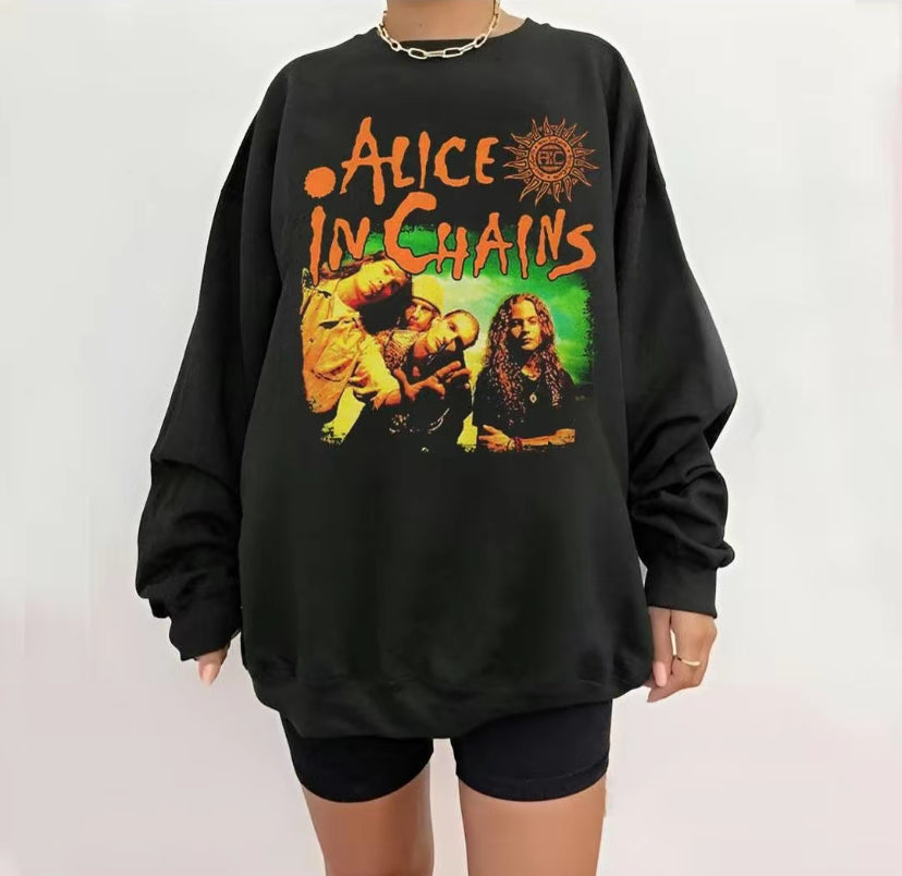 Alice In Chains Band Member Men T-Shirt/Sweatshirt/Hoodie